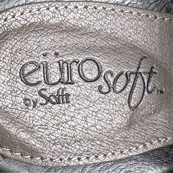 EUROSOFT BY SOFFT SANDY Geometric Embroidery Suede Clog Mule - Picture 8 of 9